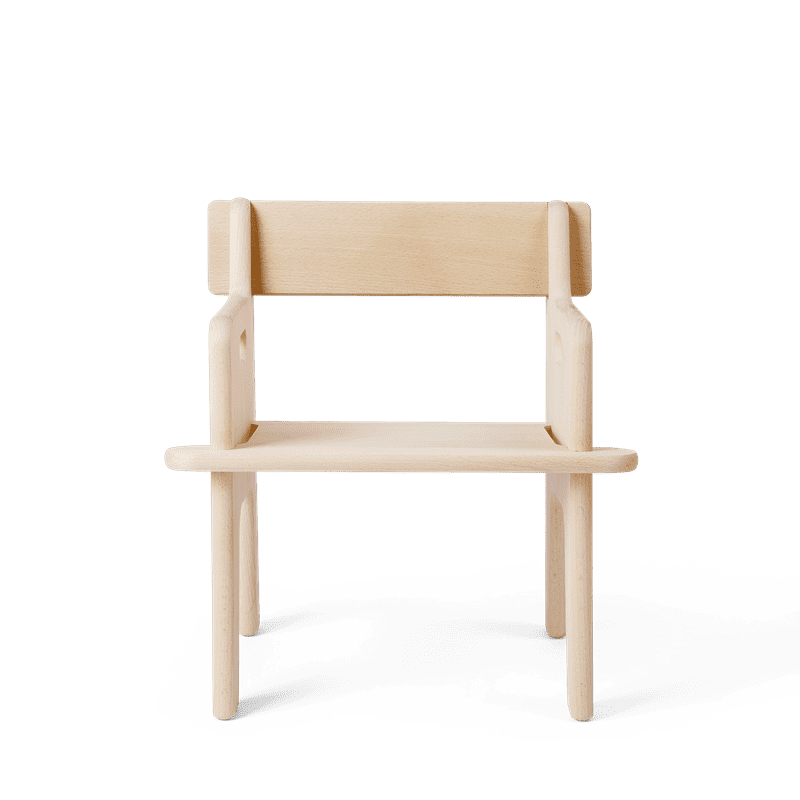 M. Delicosia from Green Collection. Lounge Chair. Handcrafted Scandinavian design